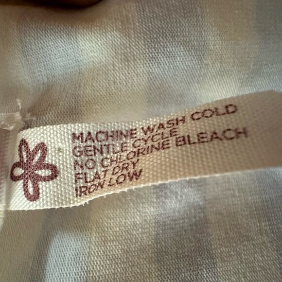 435 Matilda Jane Dress Girls 12 Blue Striped Floral Endless Summer Maxi Spring - Picture 9 of 13